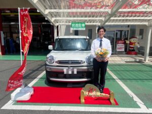 日立市にお住いのＫ様 クロスビーのご納車です