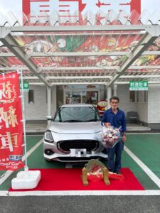 北茨城市にお住いのＭ様 スイフトをご納車させていただきました。