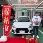 つくば市にお住いのＮ様
スイフトをご納車させていただきました。