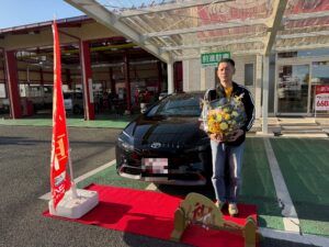 北茨城市にお住いのF様 プリウスをご納車させていただきました。