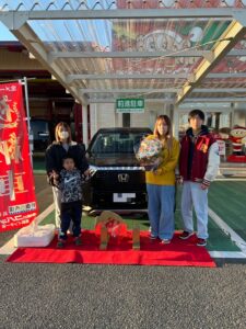 北茨城市にお住いのI様
WR-Vをご納車させていただきました。