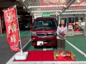 石岡市にお住いのU様 ハイゼットをご納車させていただきました。